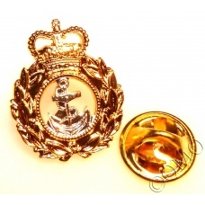 Royal Navy Chief Petty Officer Lapel Pin Badge (Metal / Enamel)